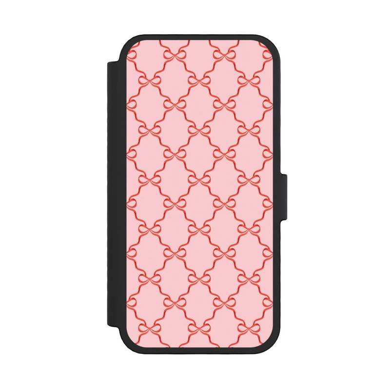 iPhone 16 Pro NIVOflip Rubans Rose Rouge