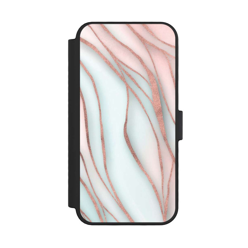 iPhone 16 Pro NIVOflip Soft Waves Gold Rose Gold