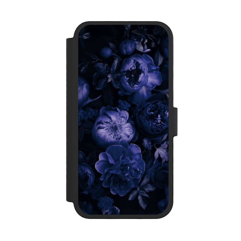 iPhone 16 Pro NIVOflip Victorian Grandeur Large Flowers Purple Mit KI