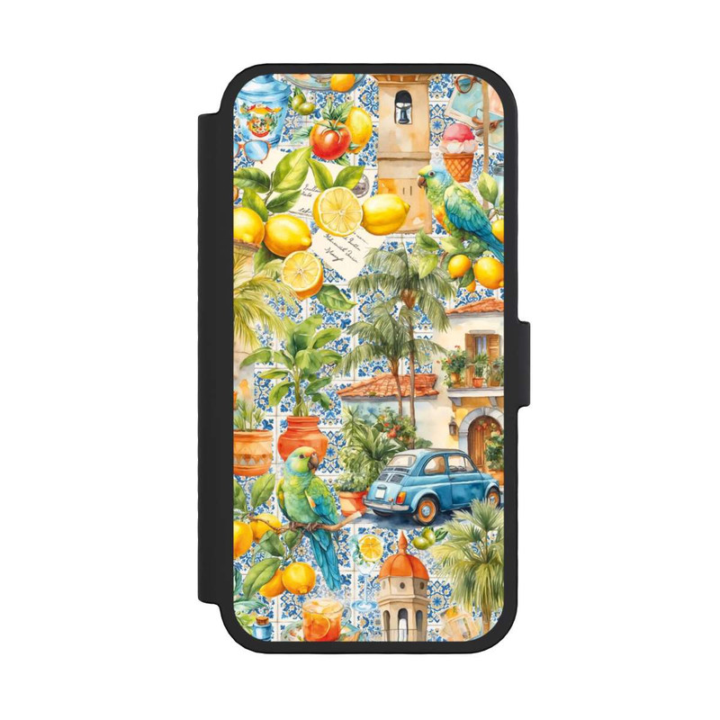 iPhone 16 Pro NIVOflip Whimsica Italian Travel Memories Mit KI
