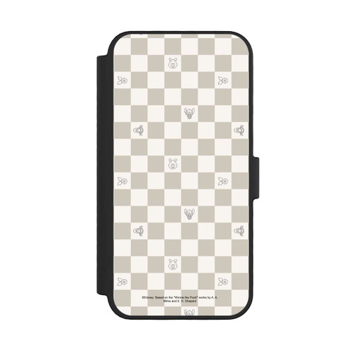 Apple iPhone 16 Pro NIVOflip Winnie the Pooh Checked Pattern Beige