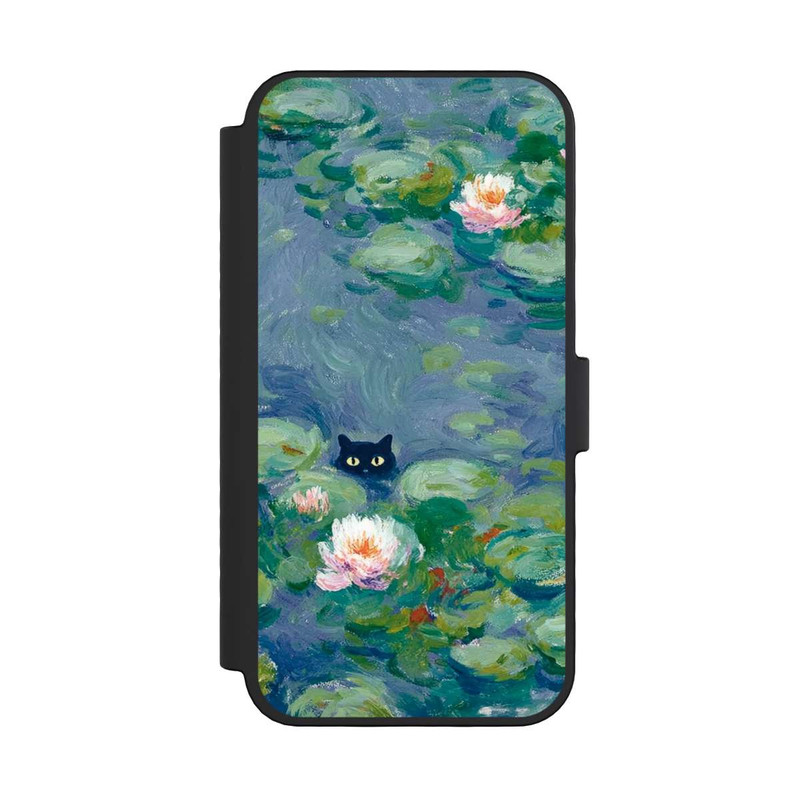 iPhone 16 Pro NIVOflip Chat dans l'Étang Peinture