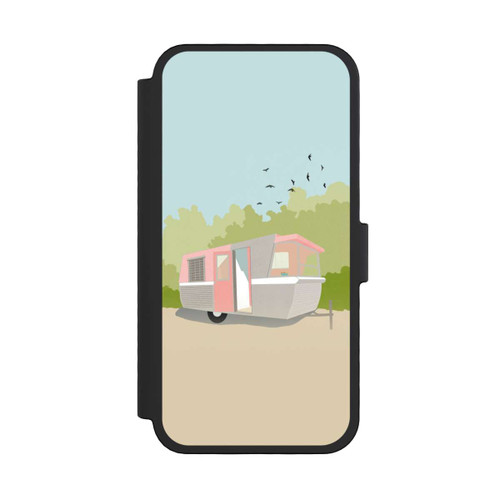 Apple iPhone 16 Pro NIVOflip Retro Glamping by Roberta Murray