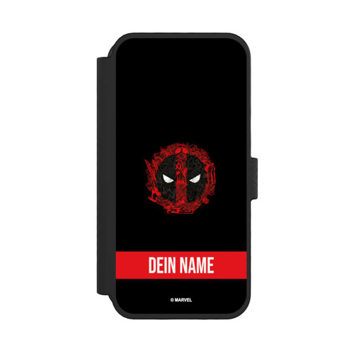 Apple iPhone 16 Pro NIVOflip Deadpool Logo customisable