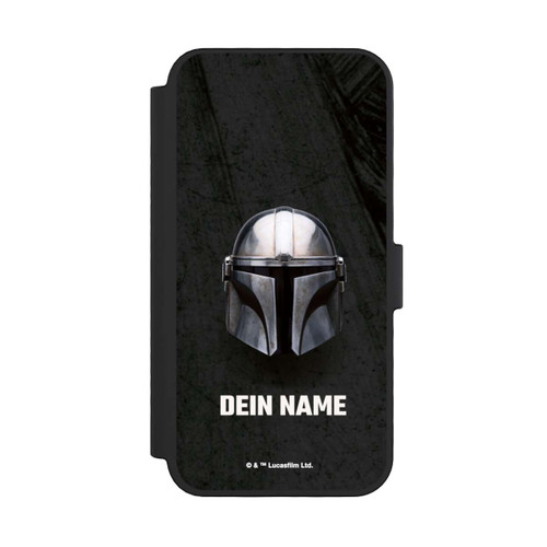 Apple iPhone 16 Pro NIVOflip Star Wars Mandalorian Black Helmet customisable