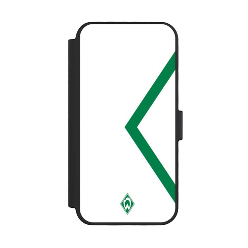 Apple iPhone 16 Pro NIVOflip Werder Bremen Rautenelement Grün