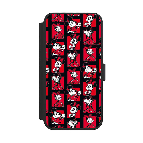 Apple iPhone 16 Pro NIVOflip Micky Maus Rally Pattern Red