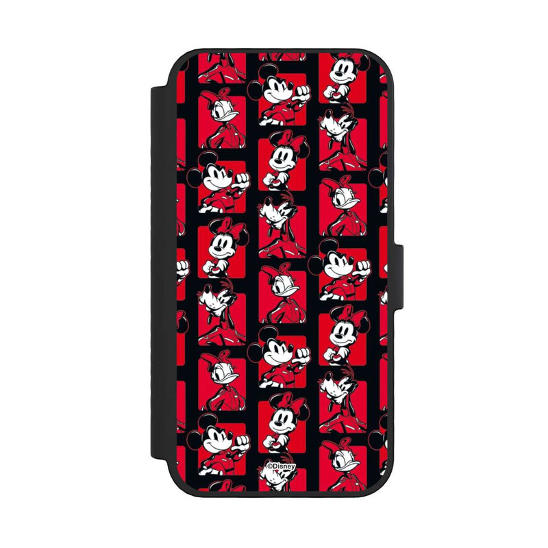 iPhone 16 Pro NIVOflip Micky Maus Rally Pattern Red