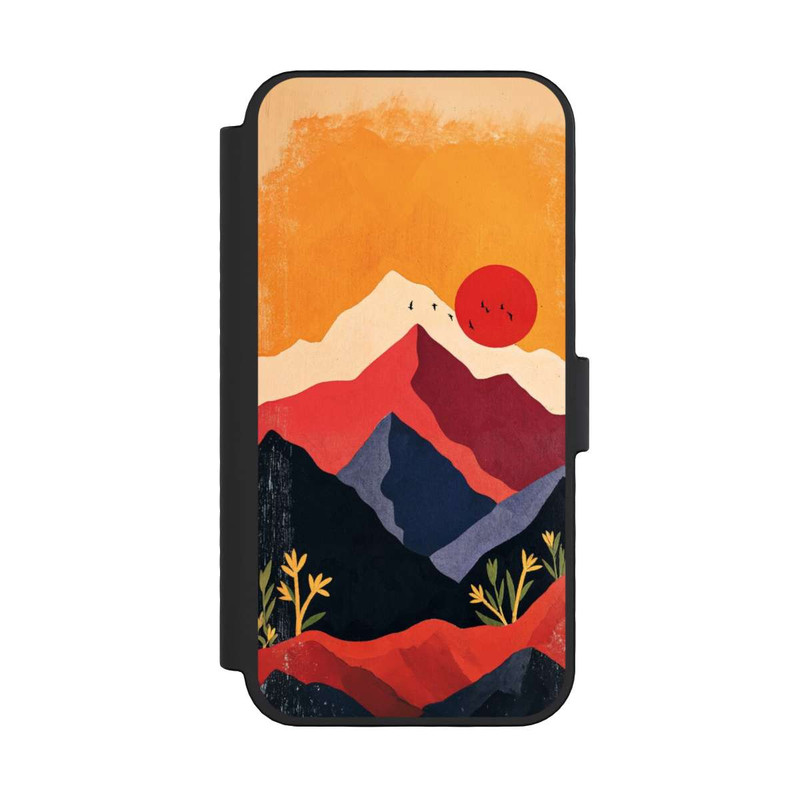 iPhone 16 Pro NIVOflip Les Alpes En Rouge 