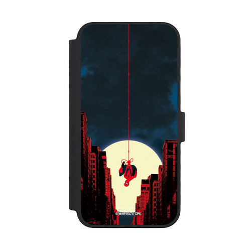 Apple iPhone 16 Pro NIVOflip Spider-Man Marvel between Skyscrapers