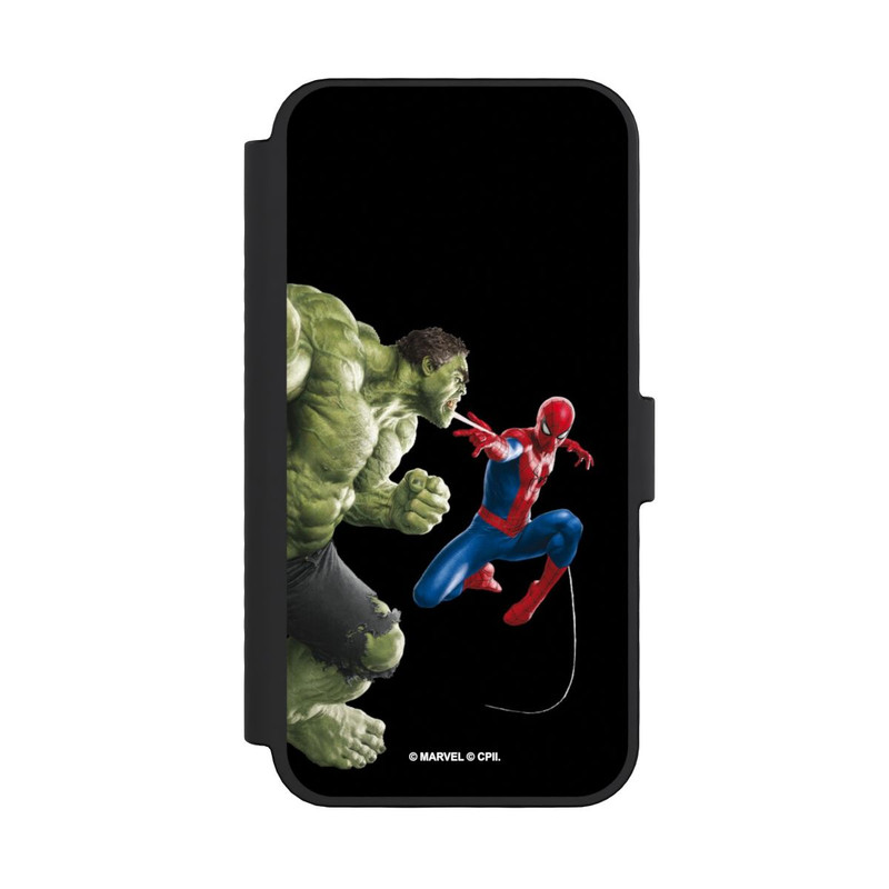 iPhone 16 Pro NIVOflip Spider-Man fights Hulk