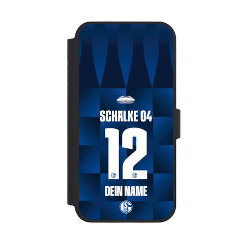 Apple iPhone 16 Pro NIVOflip Schalke 04 Trikot Personalisierbar 26-27