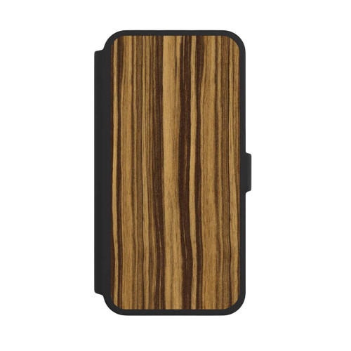 Apple iPhone 16 Pro Max NIVOflip Makassar Holzlook Hell