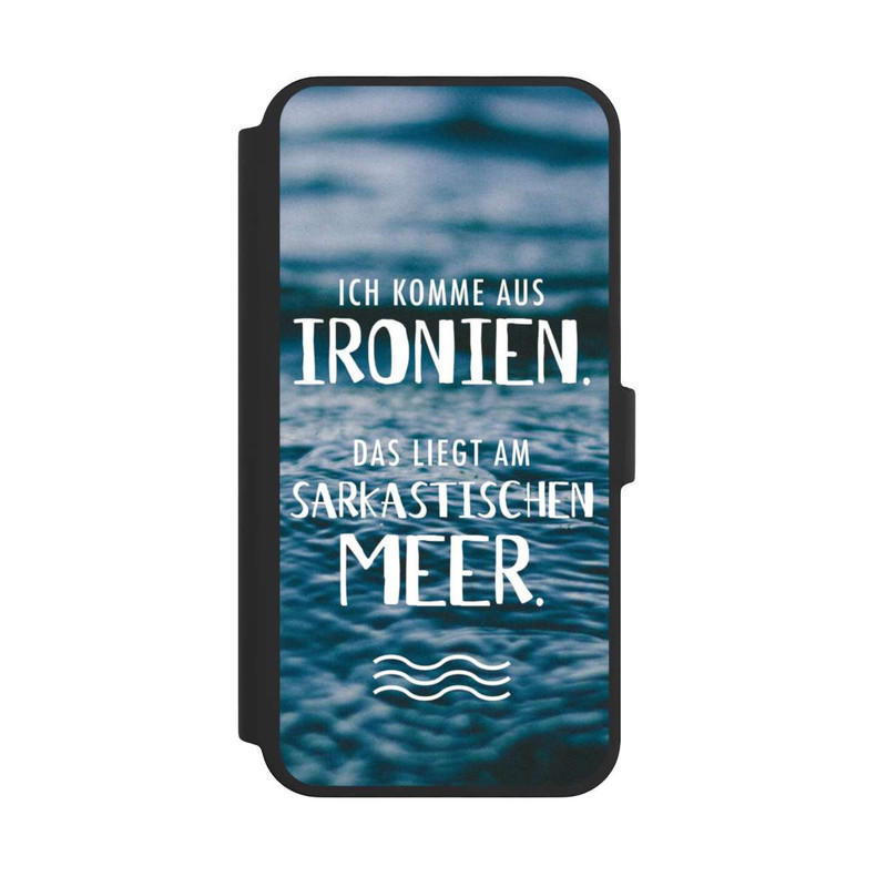 iPhone 16 Pro Max NIVOflip Ich Komme aus Ironien