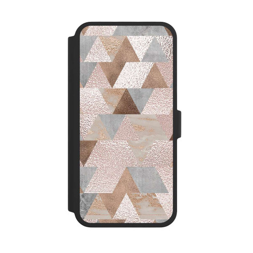 Apple iPhone 16 Pro Max NIVOflip Shimmering Triangles Look
