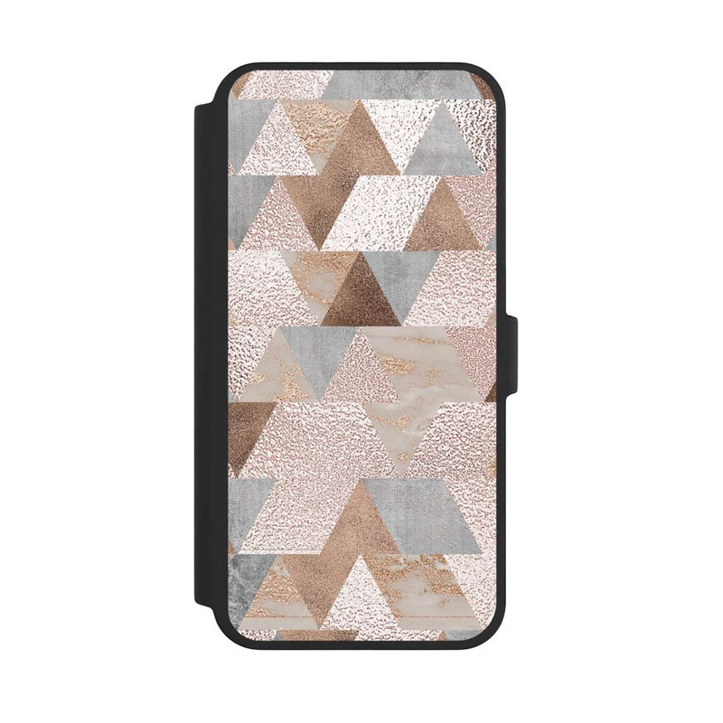iPhone 16 Pro Max NIVOflip  Schimmernde Dreiecke