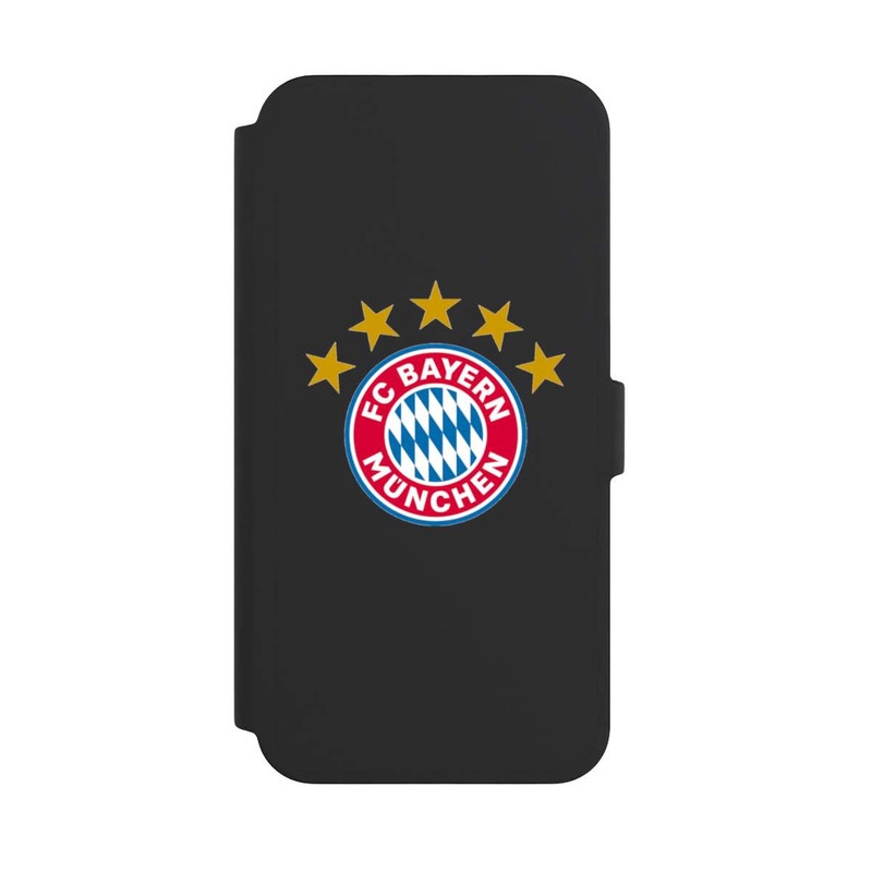 iPhone 16 Pro Max NIVOflip FCB Logo mit Sterne - ohne Hintergrund