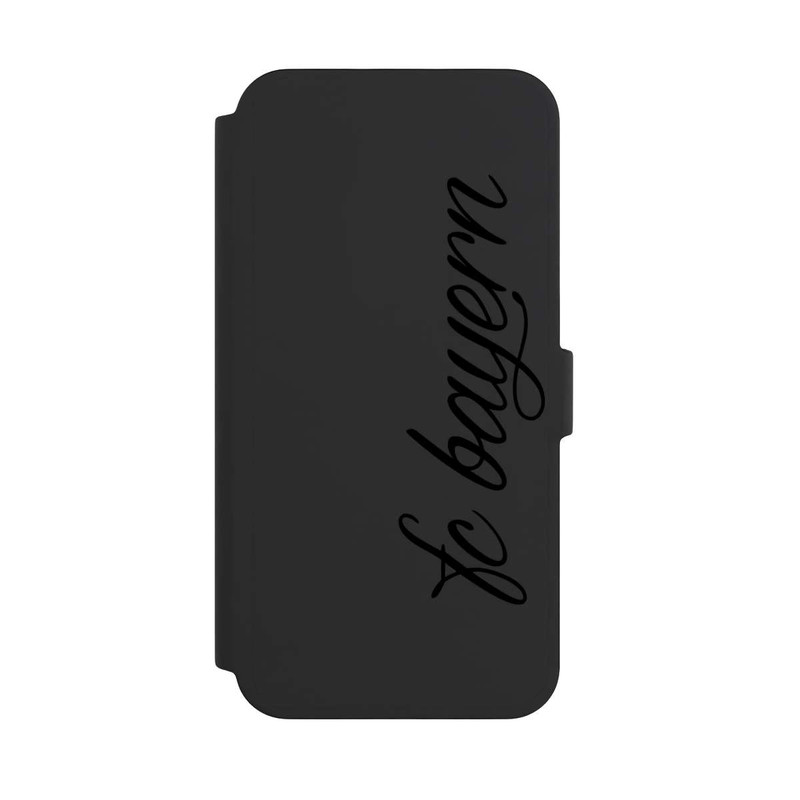 iPhone 16 Pro Max NIVOflip Schwarzes FCB Girlmotiv - ohne Hintergrund
