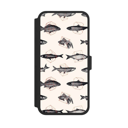 Apple iPhone 16 Pro Max NIVOflip Fishes in Geometrics