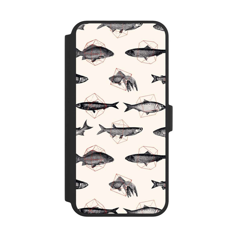 iPhone 16 Pro Max NIVOflip Fische in Geometrie