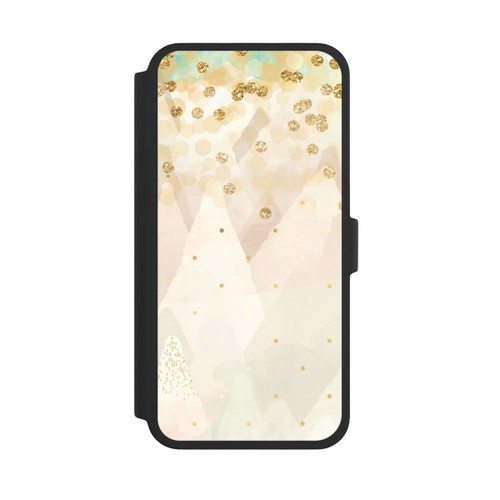 Apple iPhone 16 Pro Max NIVOflip Gold Glitter Snow Look
