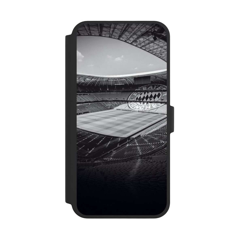 iPhone 16 Pro Max NIVOflip Stadion FC Bayern - Black White