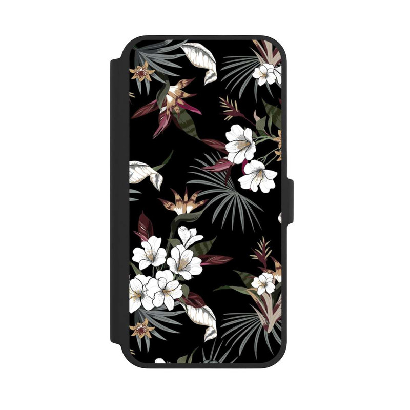 iPhone 16 Pro Max NIVOflip Flowers Black