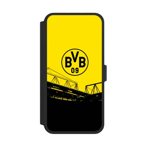Apple iPhone 16 Pro Max NIVOflip Stadion Schwarz-Gelb - BVB