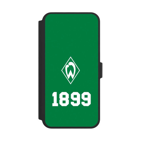 Apple iPhone 16 Pro Max NIVOflip 1899 Grün-Weiß Lebenslang Grün - Werder Bremen