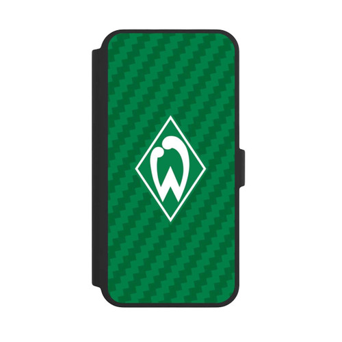 Apple iPhone 16 Pro Max NIVOflip Carbonlook - Werder Bremen