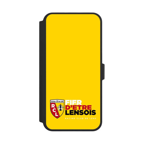 Apple iPhone 16 Pro Max NIVOflip Fond Logo RCL Jaune