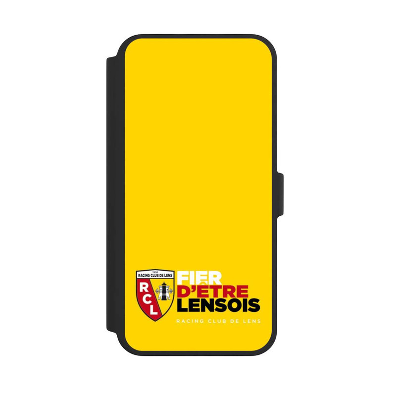 iPhone 16 Pro Max NIVOflip Fond Logo RCL Jaune