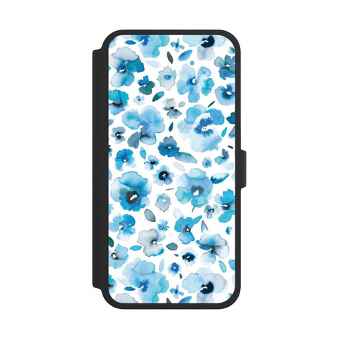 Apple iPhone 16 Pro Max NIVOflip Blue Tropical Flowers