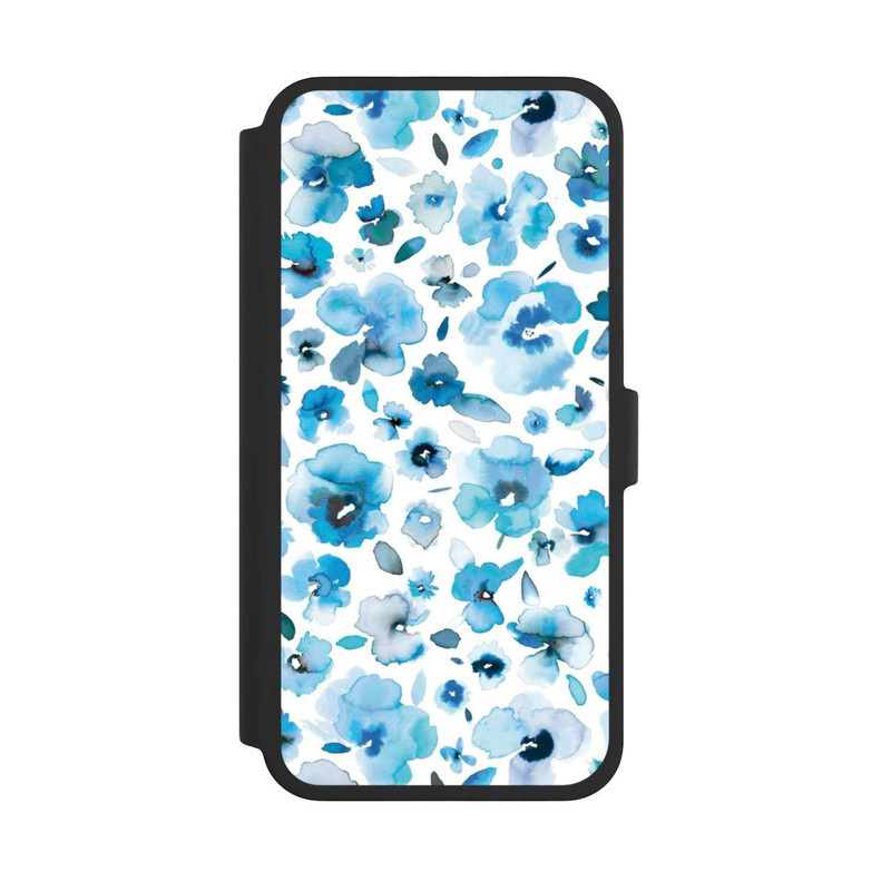 iPhone 16 Pro Max NIVOflip Blue Tropical Flowers