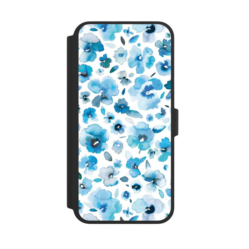 iPhone 16 Pro Max NIVOflip Blue Tropical Flowers