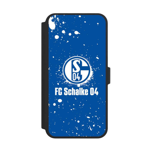 Apple iPhone 16 Pro Max NIVOflip Schalke 04 - Spraylogo