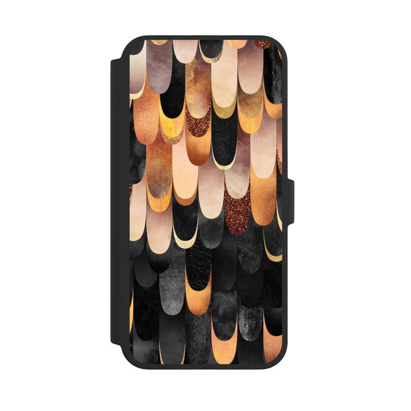 iPhone 16 Pro Max NIVOflip Gefiedertes Kupfer und Schwarz
