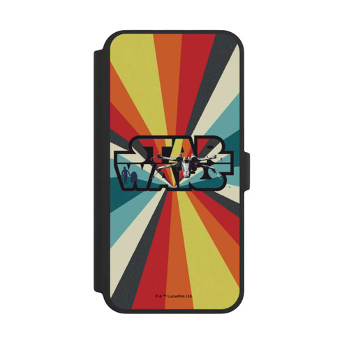 Apple iPhone 16 Pro Max NIVOflip Retro X-Wing Star Wars Logo