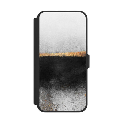 Apple iPhone 16 Pro Max NIVOflip Ruß und Golddruck