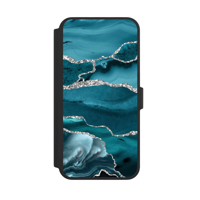 iPhone 16 Pro Max NIVOflip Gletscher Eis Marmor