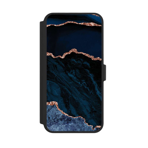 Apple iPhone 16 Pro Max NIVOflip Nacht Blau Marmor Landschaft