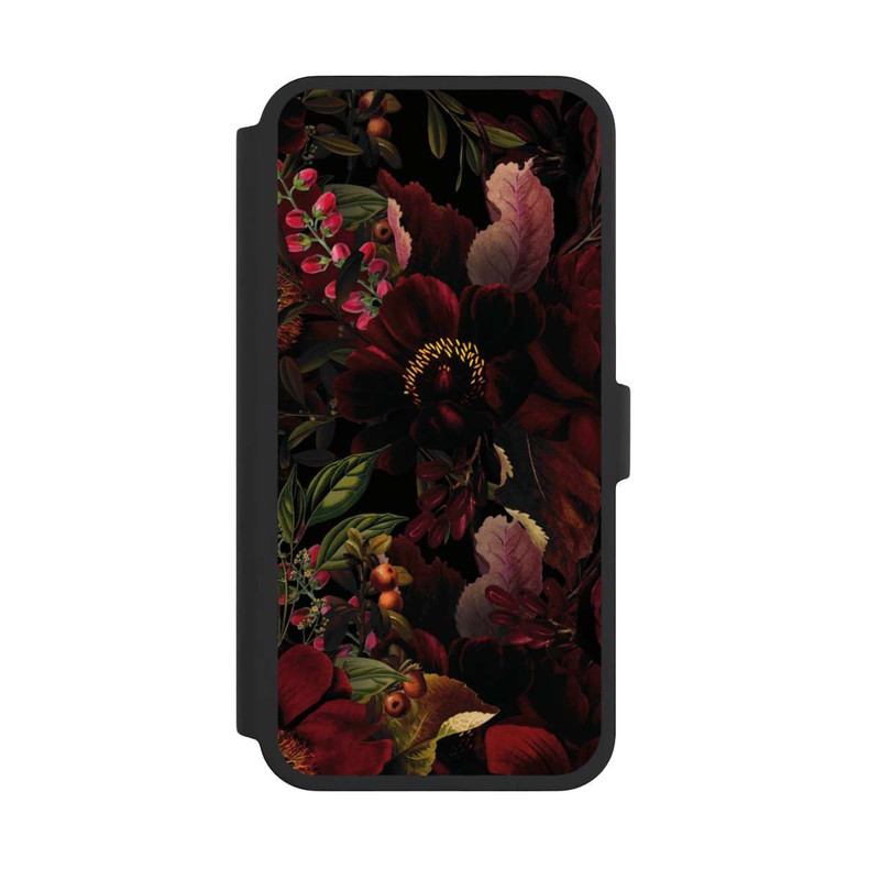 iPhone 16 Pro Max NIVOflip Dunkle Blumenwiese
