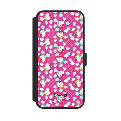 Apple iPhone 16 Pro Max NIVOflip Hello Kitty Regenbogenmuster