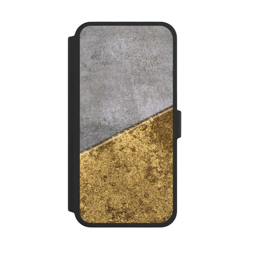 Apple iPhone 16 Pro Max NIVOflip Concrete and Gold look