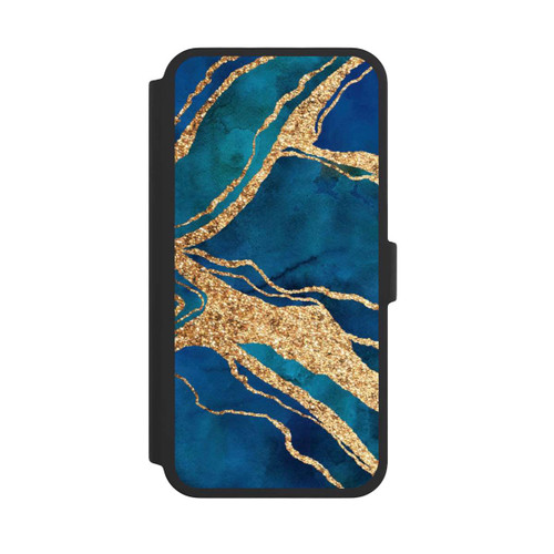 Apple iPhone 16 Pro Max NIVOflip Gemstone Blue Gold