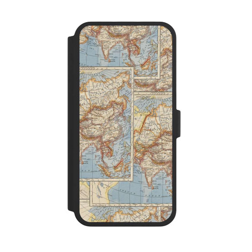 Apple iPhone 16 Pro Max NIVOflip World Map Vintage