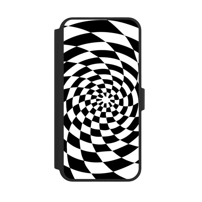 iPhone 16 Pro Max NIVOflip Black and White Illusion