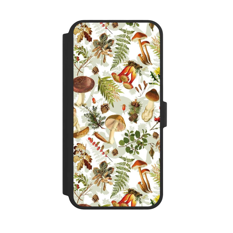 iPhone 16 Pro Max NIVOflip Pilzmuster Weiß