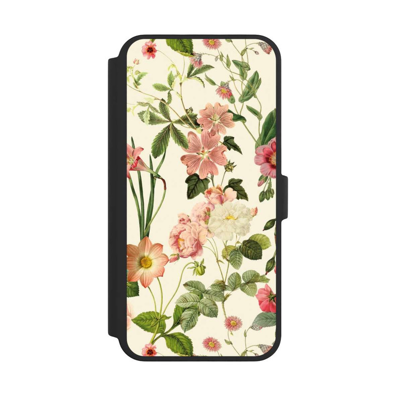 iPhone 16 Pro Max NIVOflip Fleurs sauvages sur jaune clair