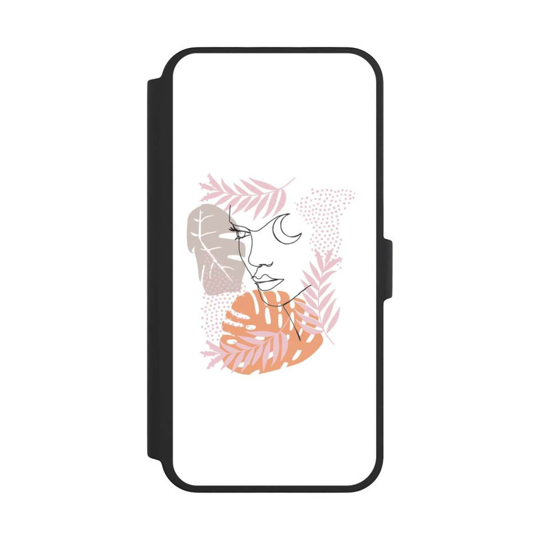 iPhone 16 Pro Max NIVOflip Dschungel-Line-Mädchen